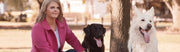 KATIE & her dogs, Juno & Macy