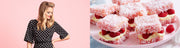 Raspberry Lamingtons