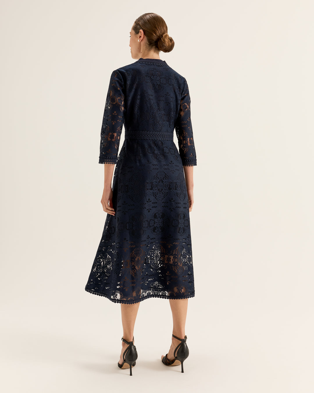 Nostalgia Lace Shirtdress