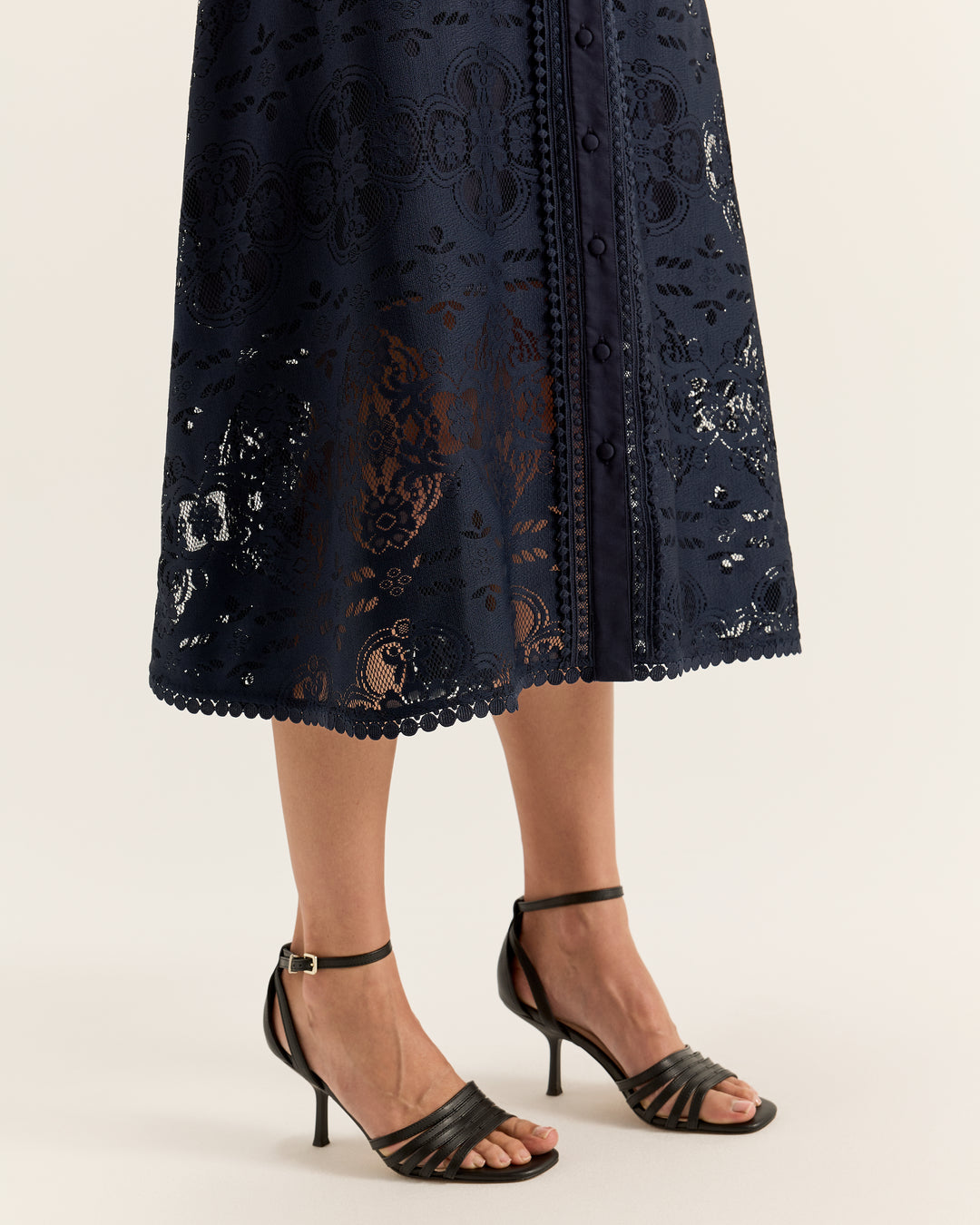 Nostalgia Lace Shirtdress