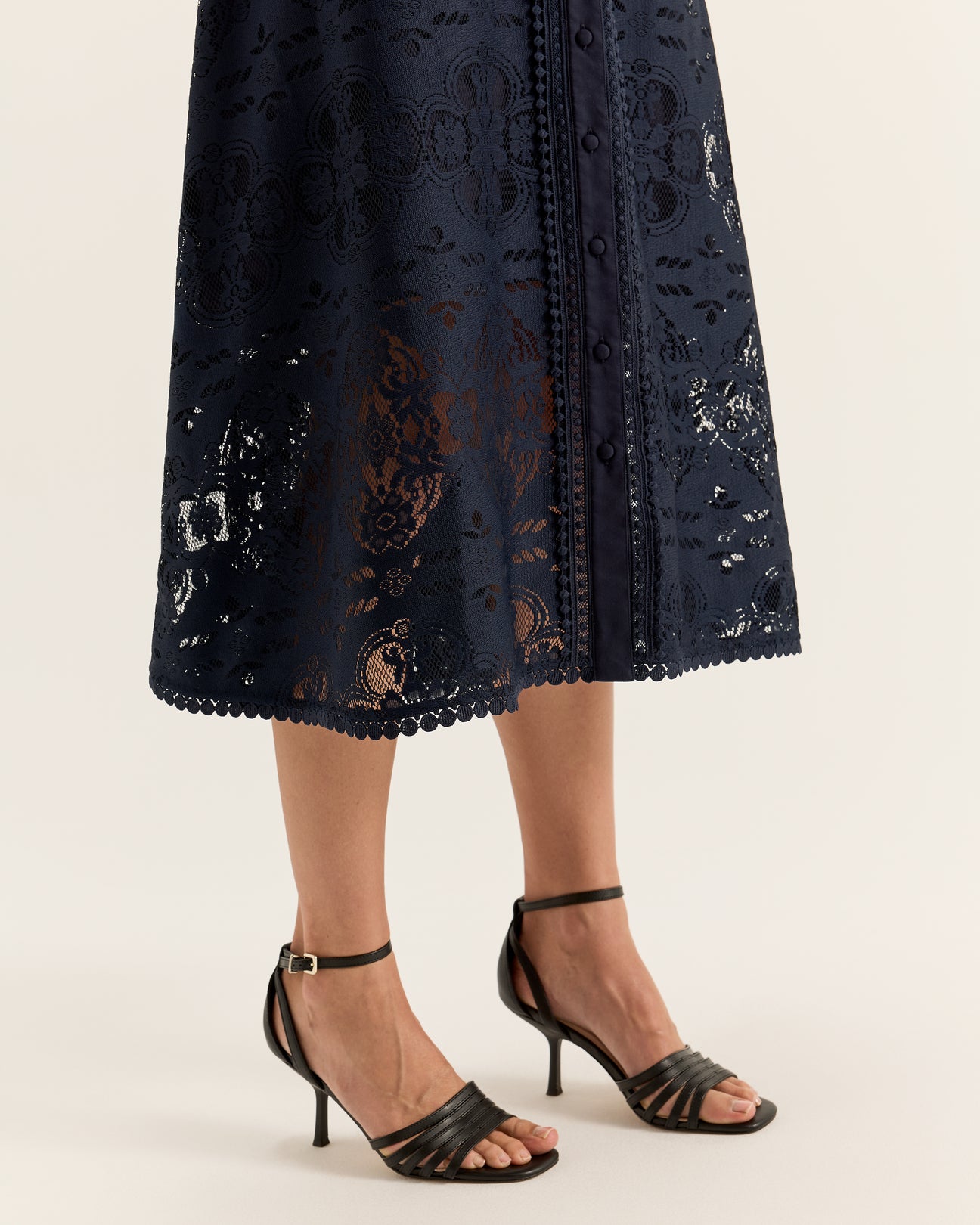 Nostalgia Lace Shirtdress