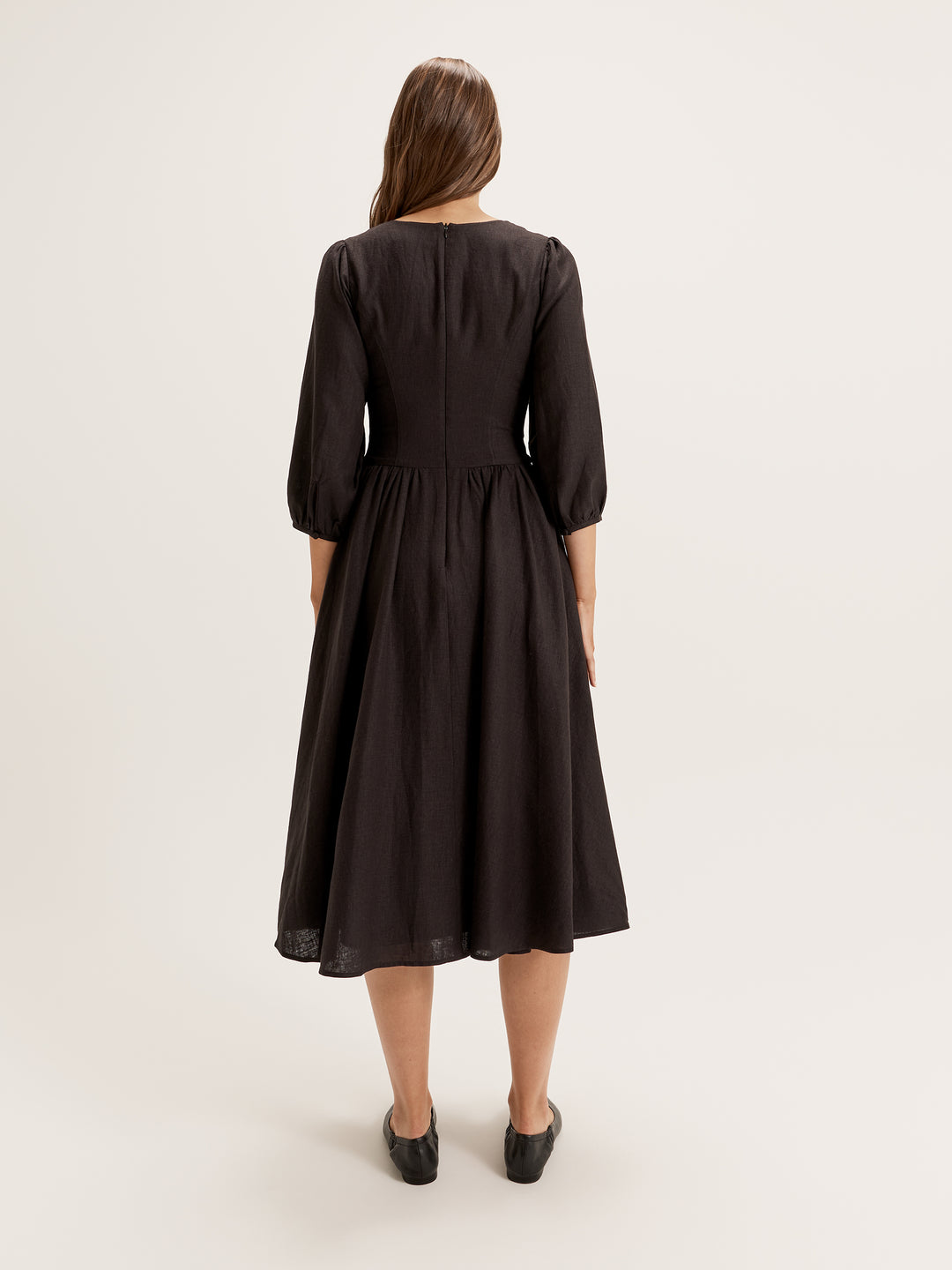 Women's Midi Dress with 3/4 Sleeves from Review Australia