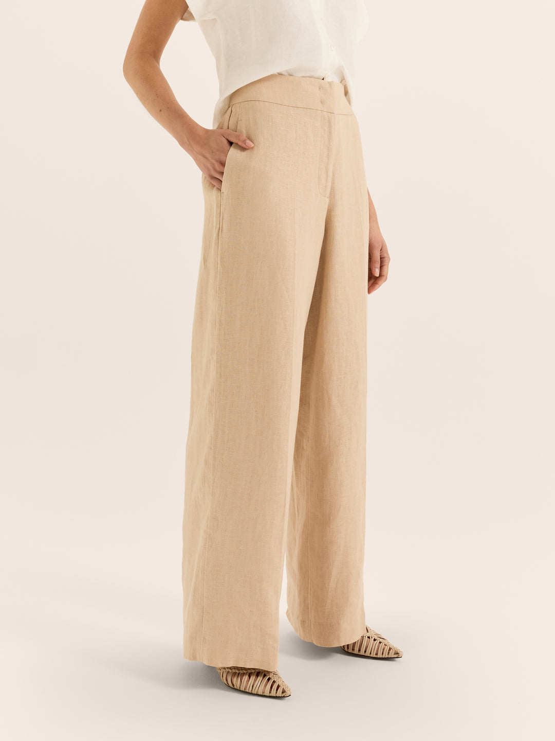 Celine Linen Pants