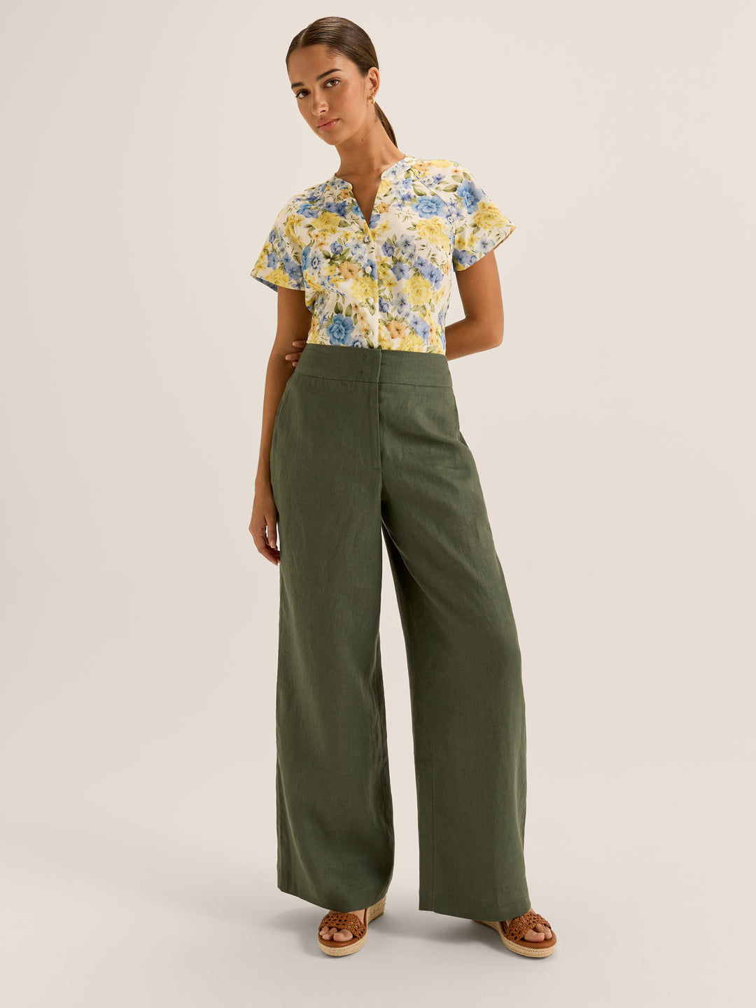 Celine Linen Pants