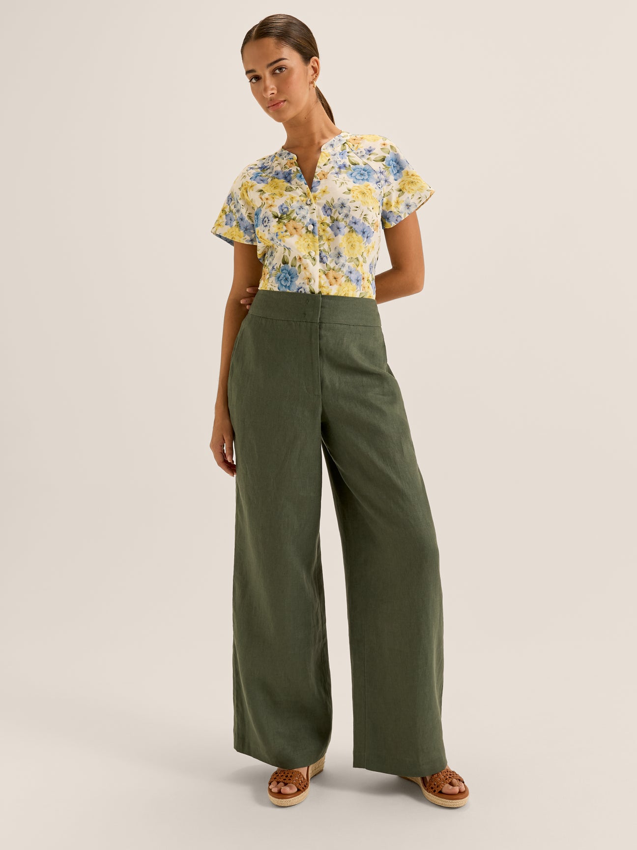 Celine Linen Pants