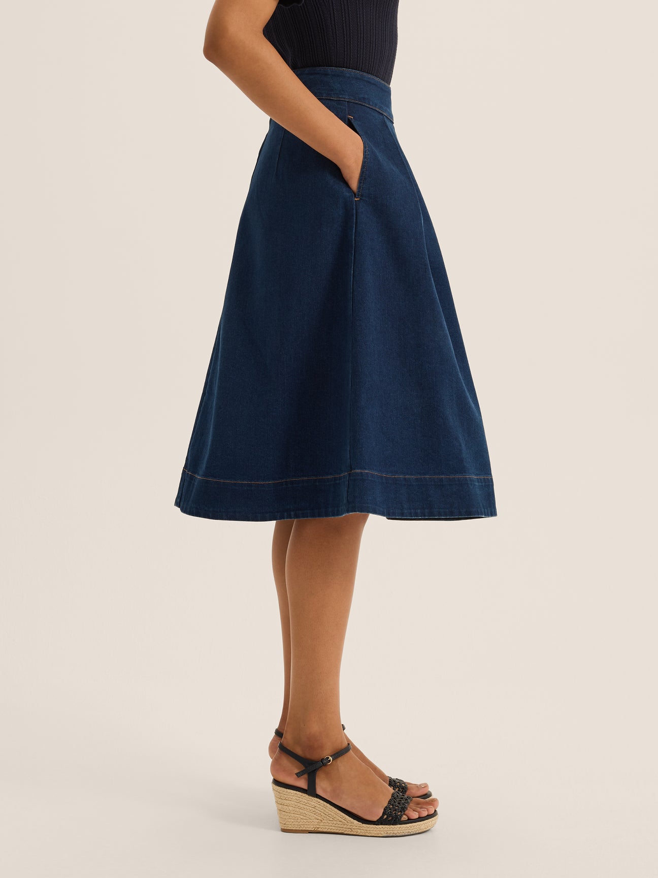 Giverny Denim Skirt