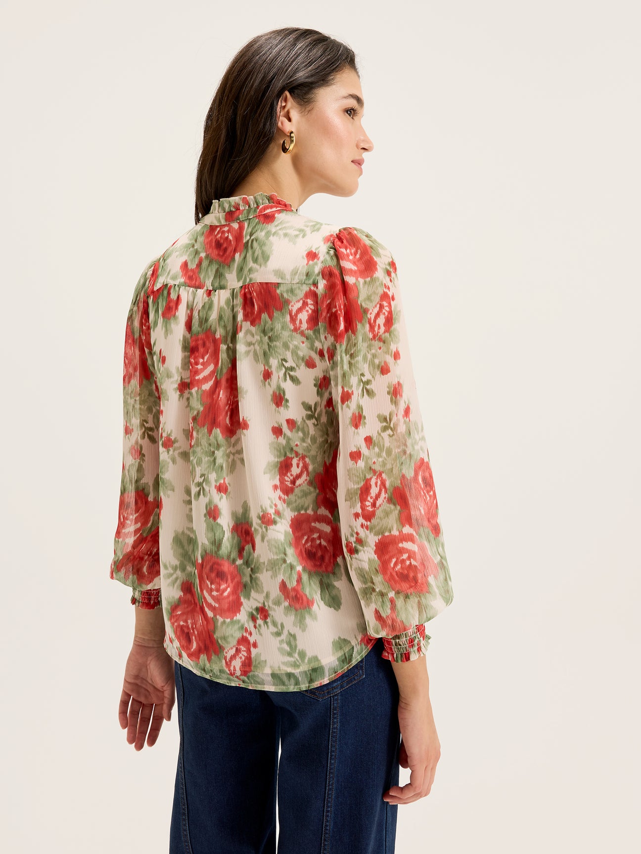 Women's Long Sleeve Floral Blouse from Review Australia
