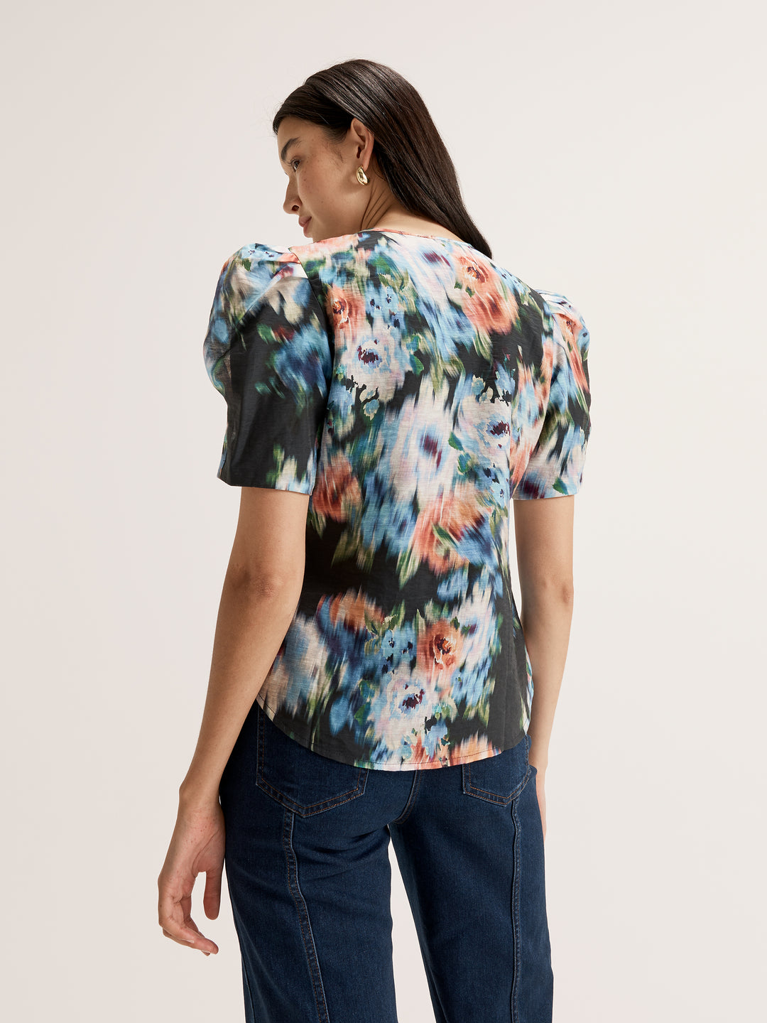 Hazy Floral Top