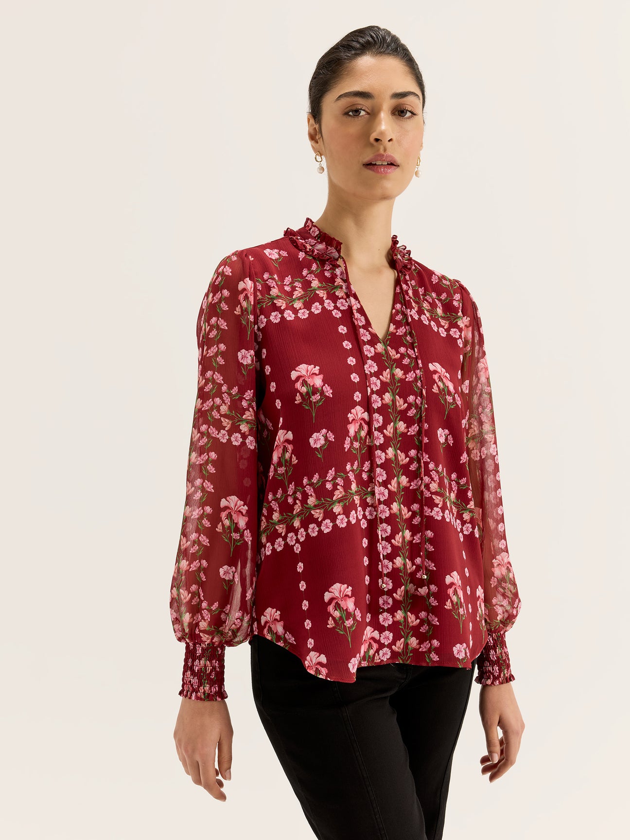 Alpine Rose Blouse