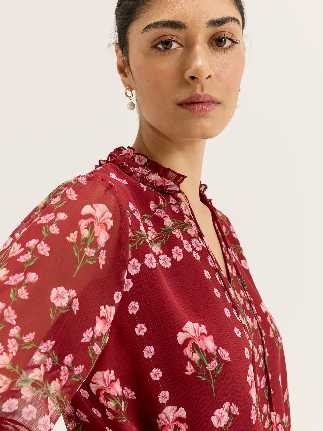 Alpine Rose Blouse
