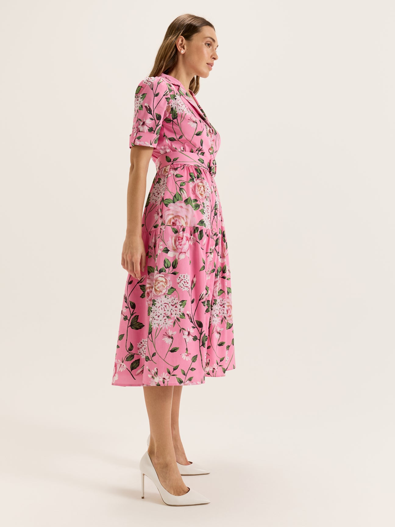 Camellia Shirtdress