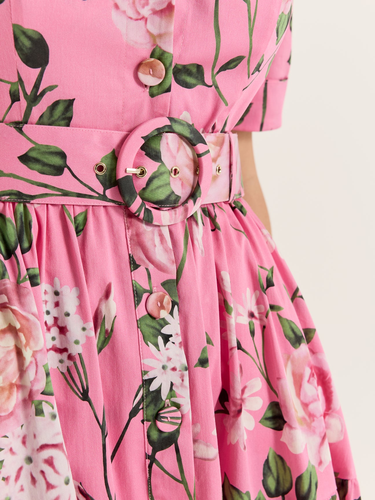 Camellia Shirtdress