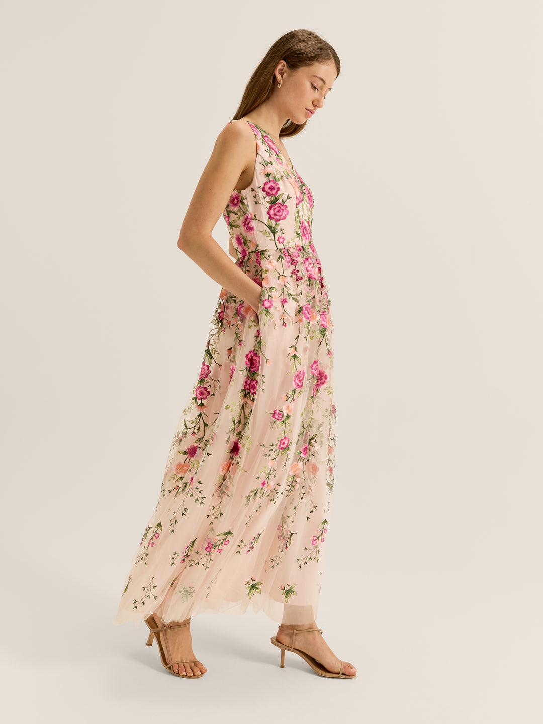 Hot House Botanic Gown