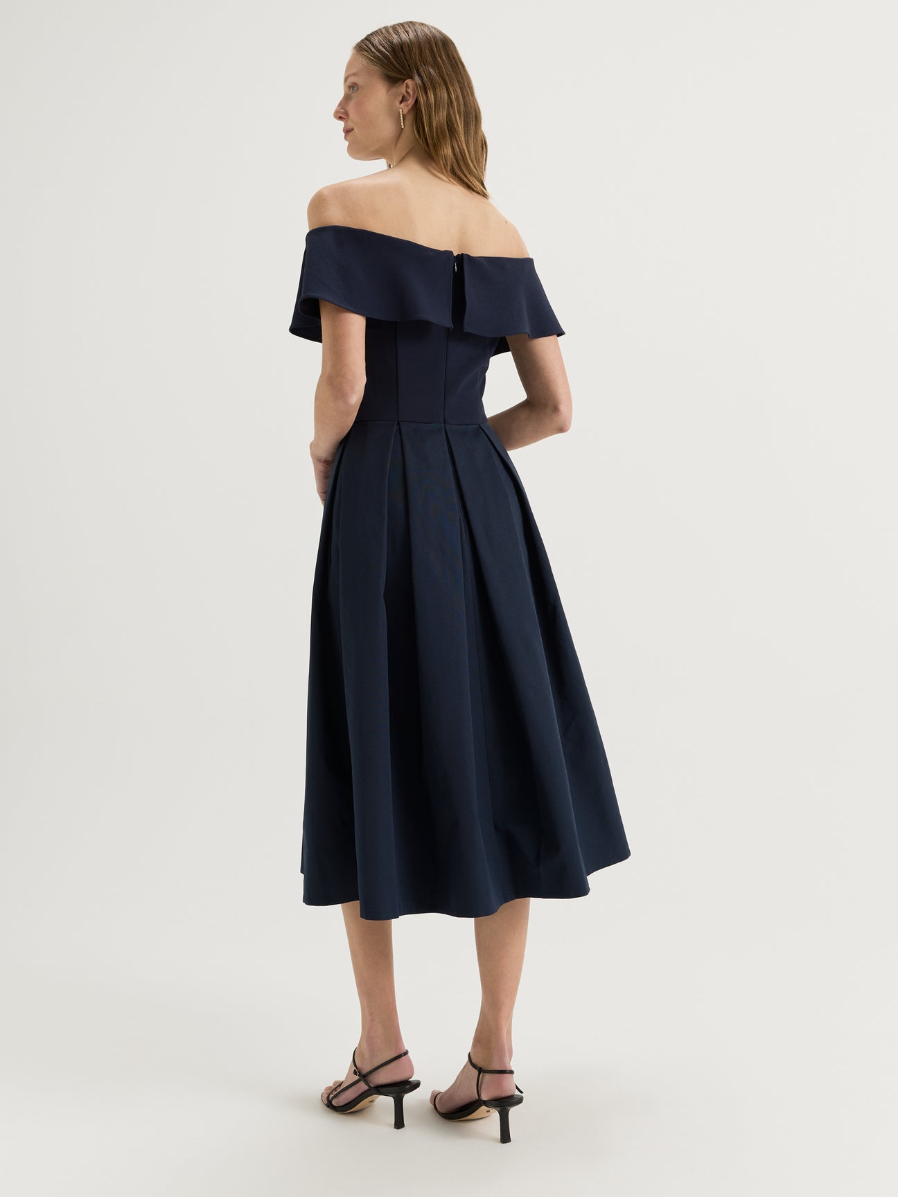 Petal Fluted Dress