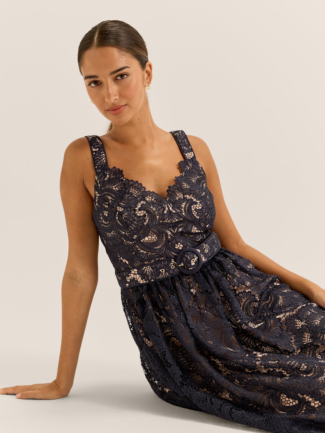 Illusion Lace Dress