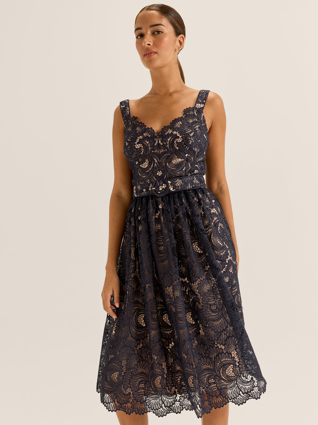 Illusion Lace Dress