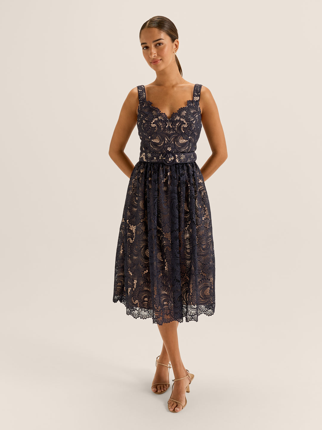 Illusion Lace Dress