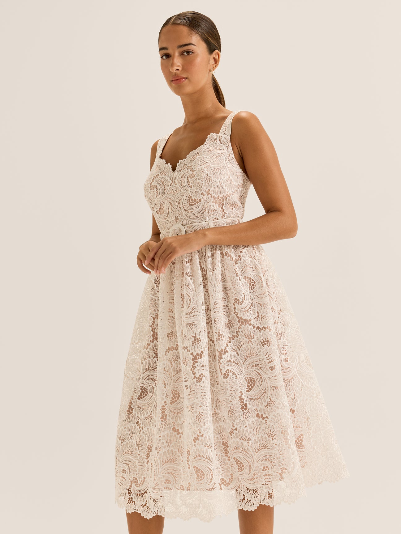Illusion Lace Dress