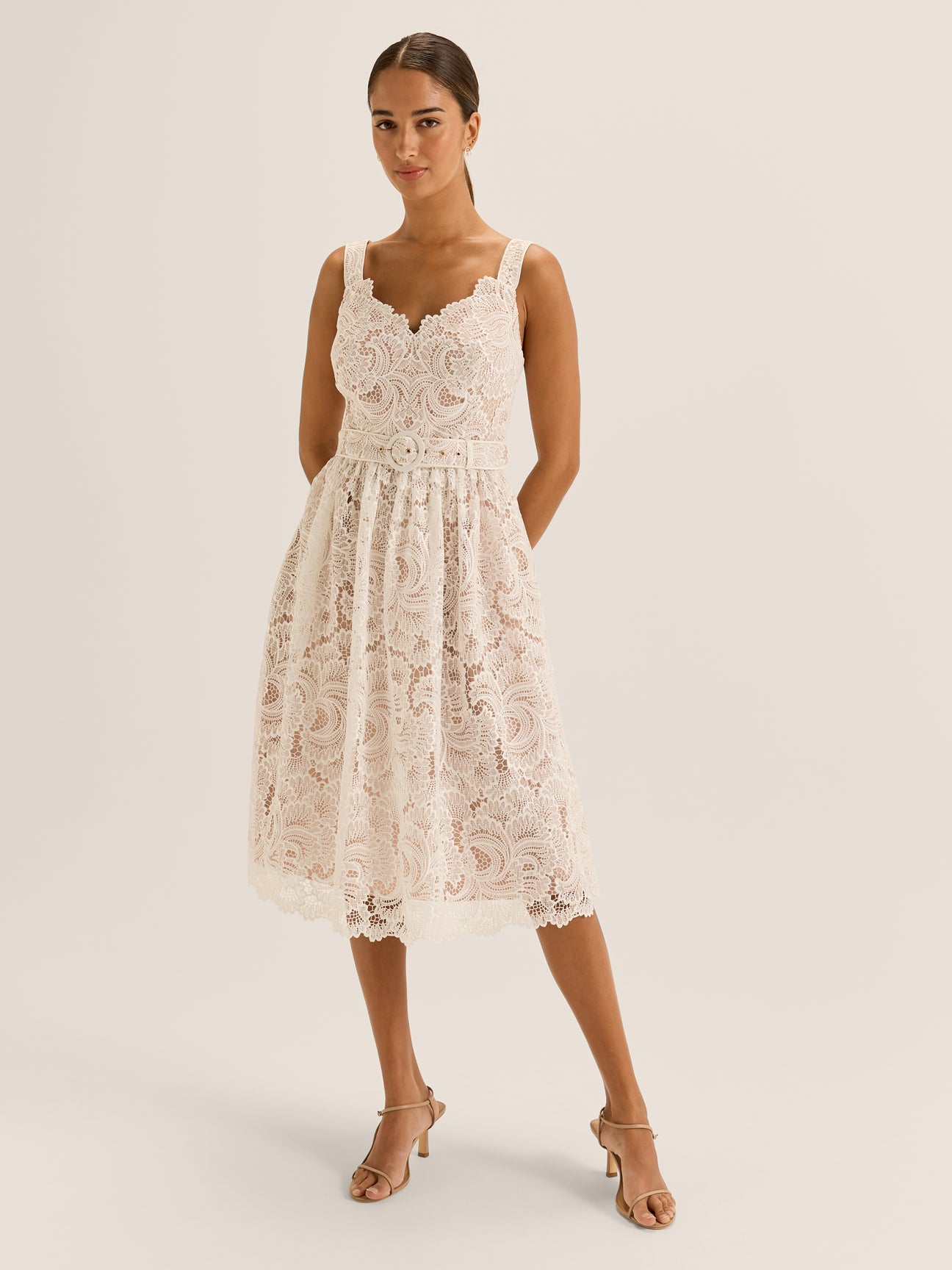 Illusion Lace Dress