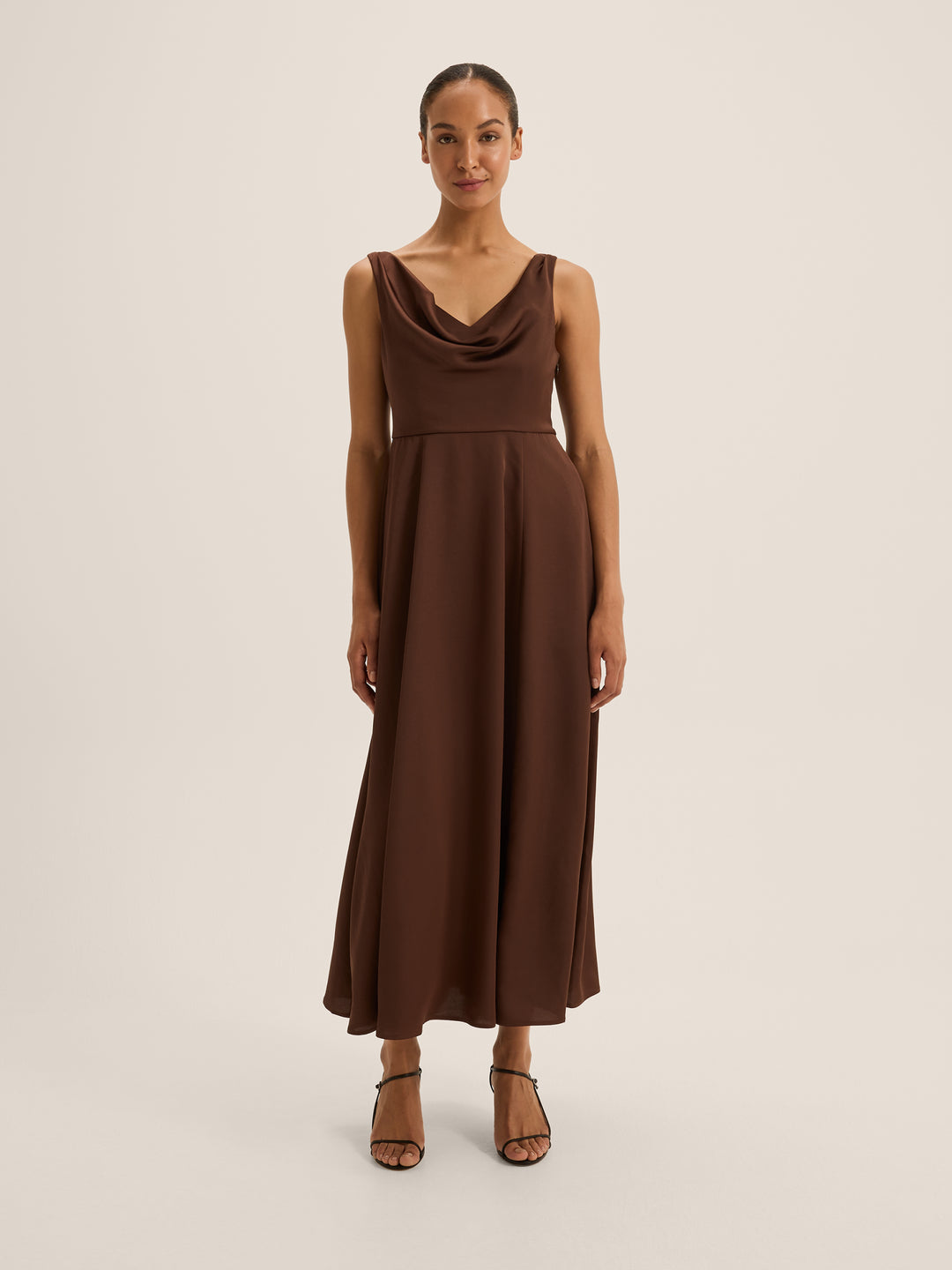 Montague Cowl Neck Dress