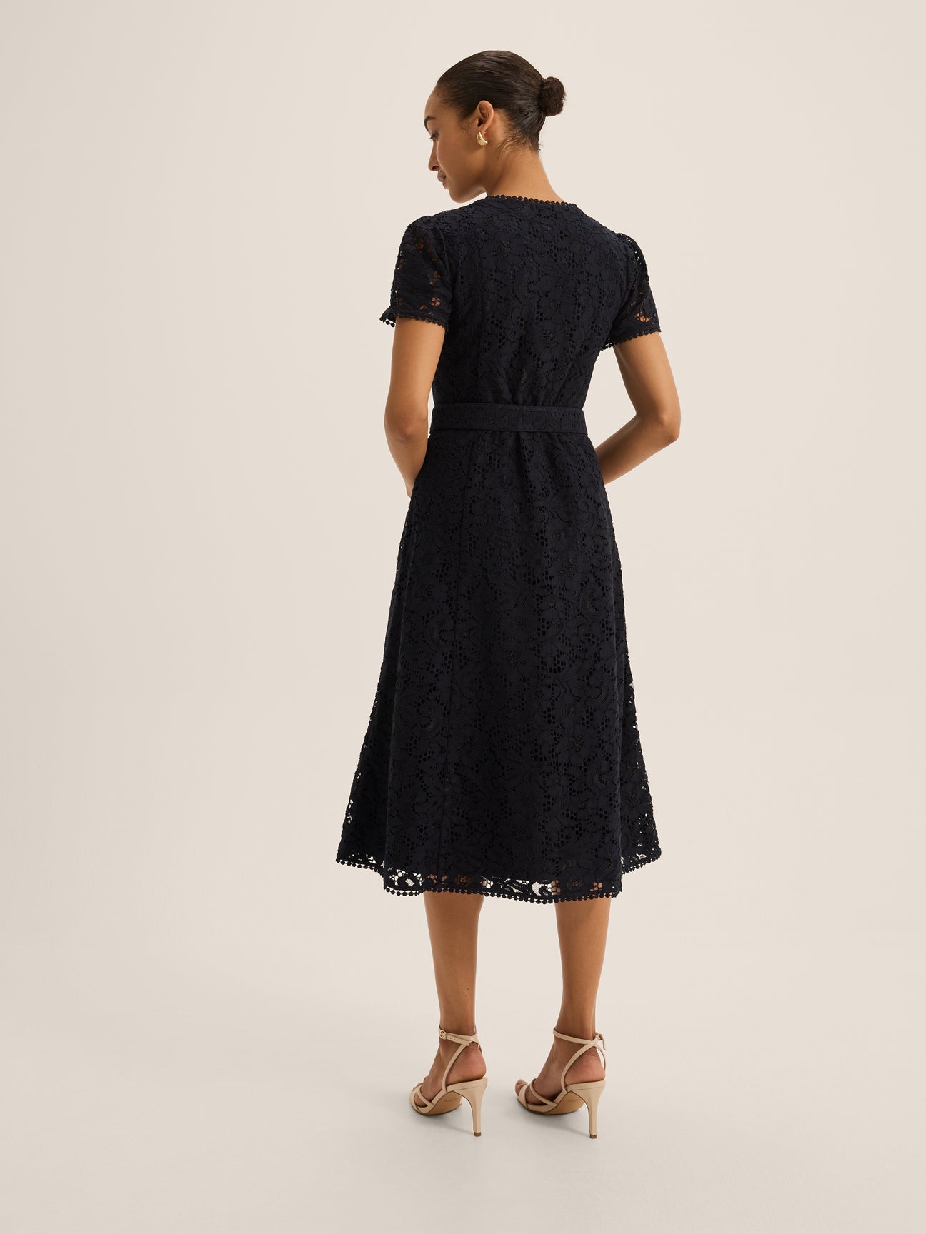Isadora Lace Shirt Dress