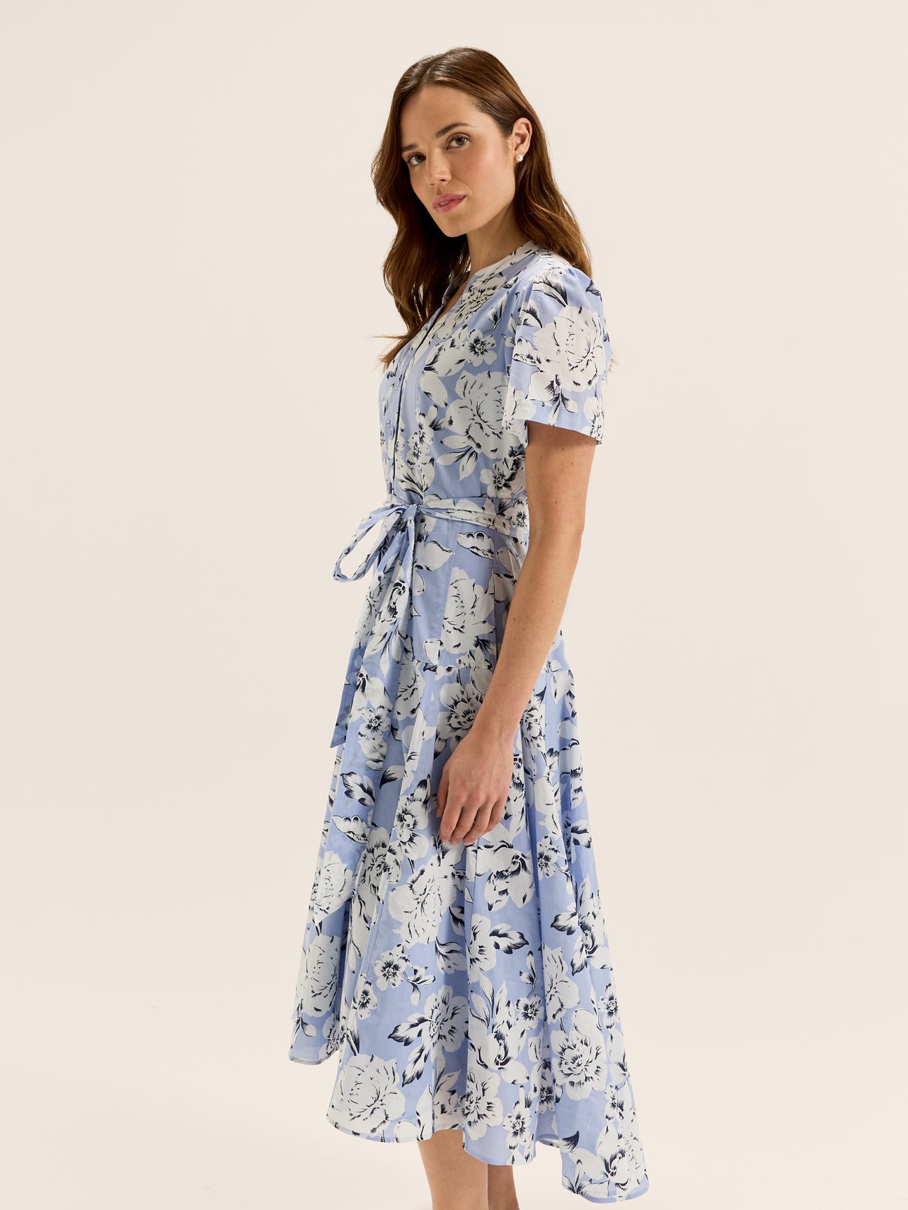 Wild Rose Shirtdress