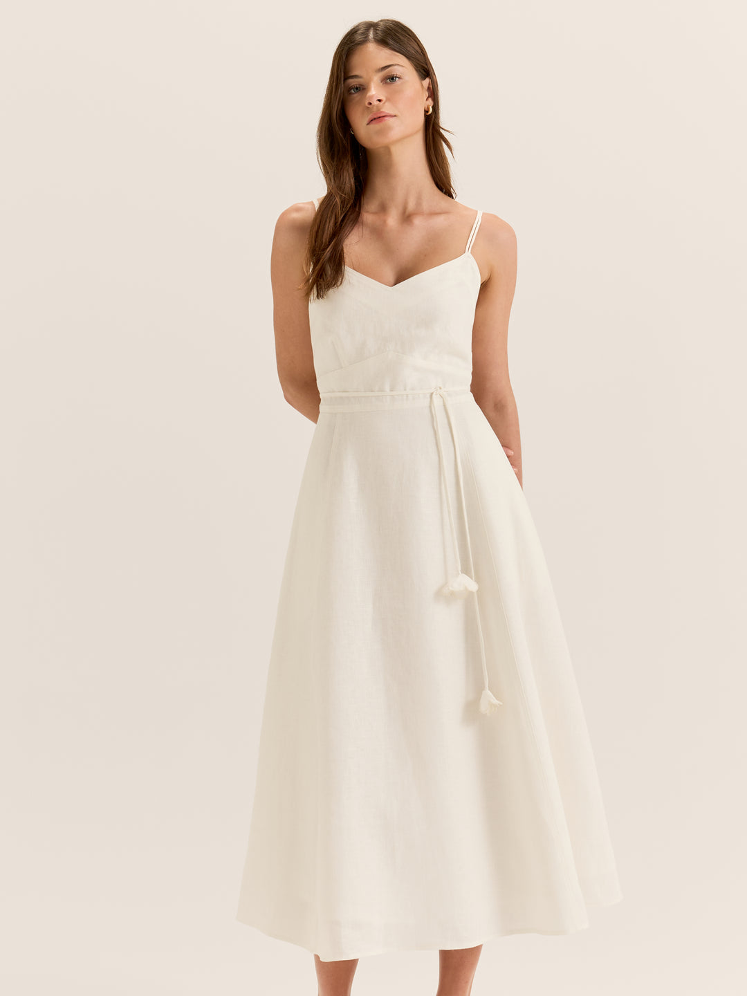 Aelia Linen Sun Dress