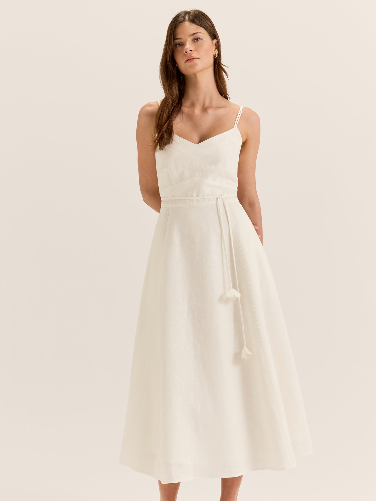 Aelia Linen Sun Dress