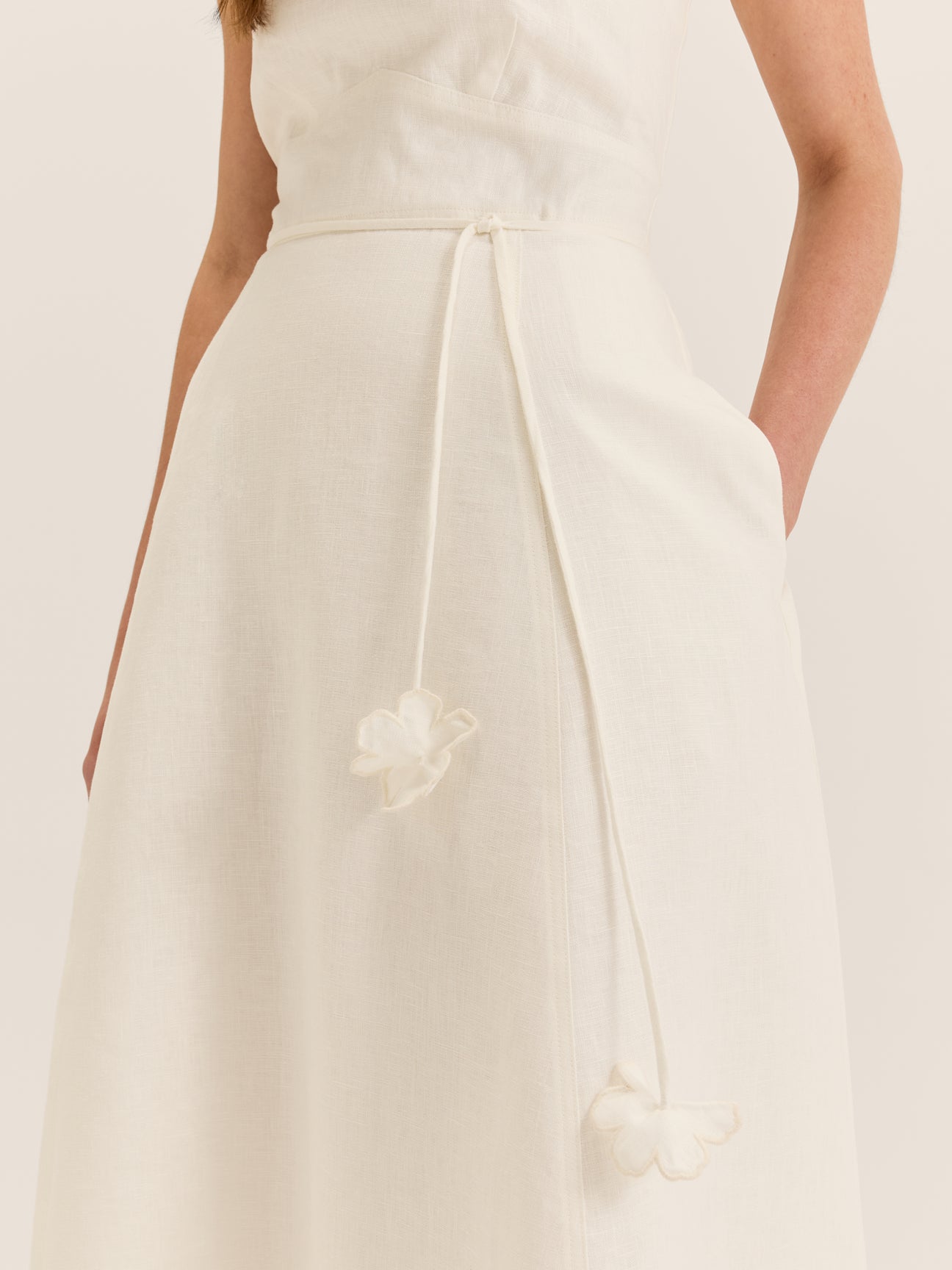 Aelia Linen Sun Dress