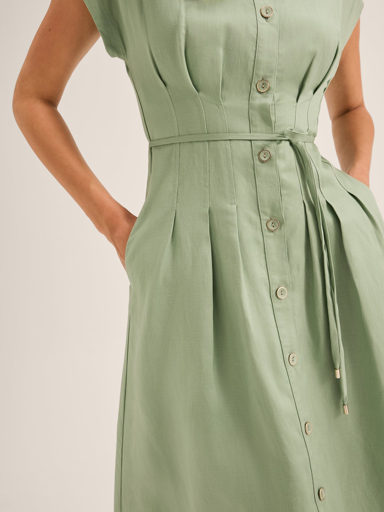 Marine Shirt Dress
