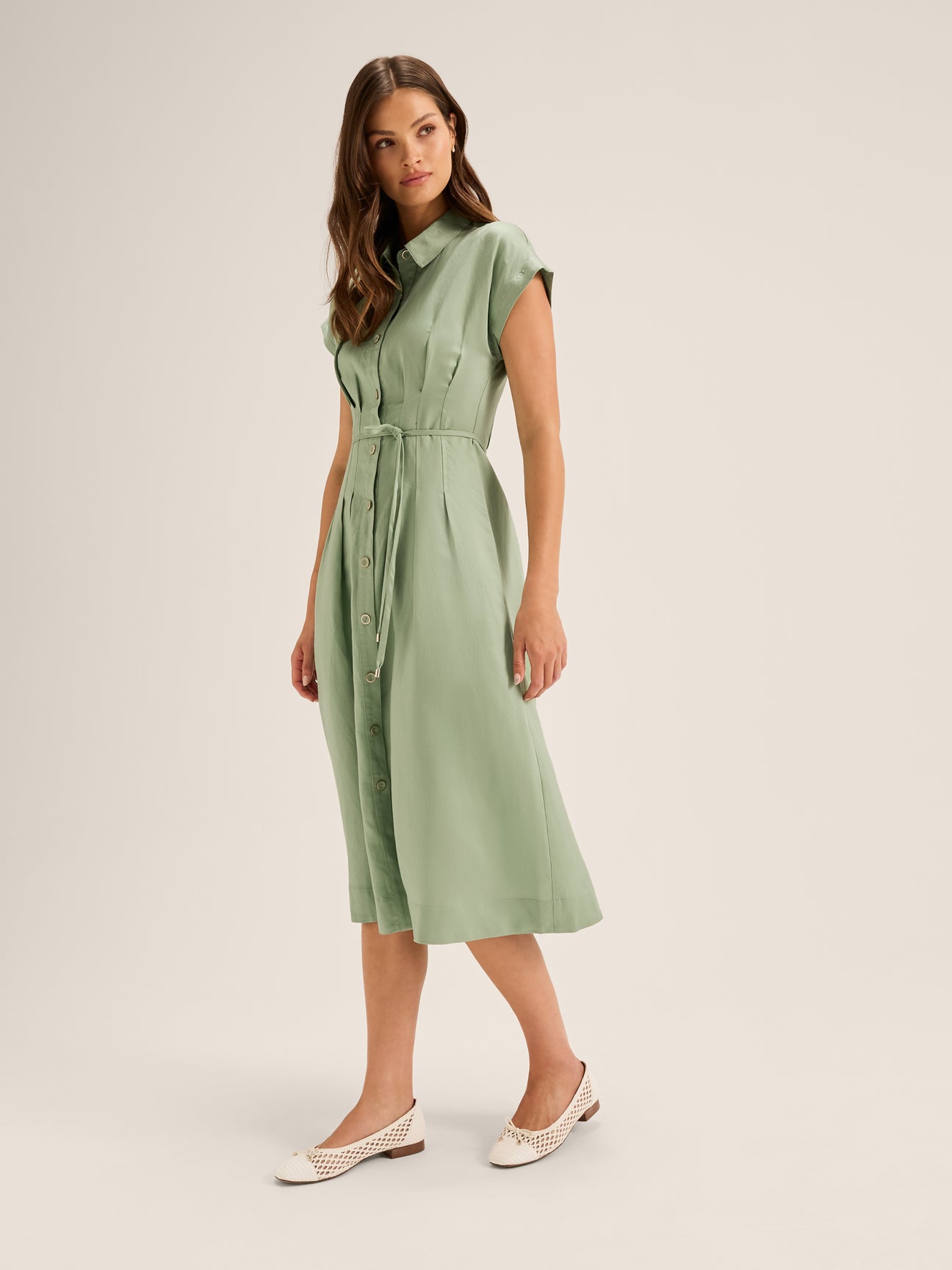 Marine Shirt Dress