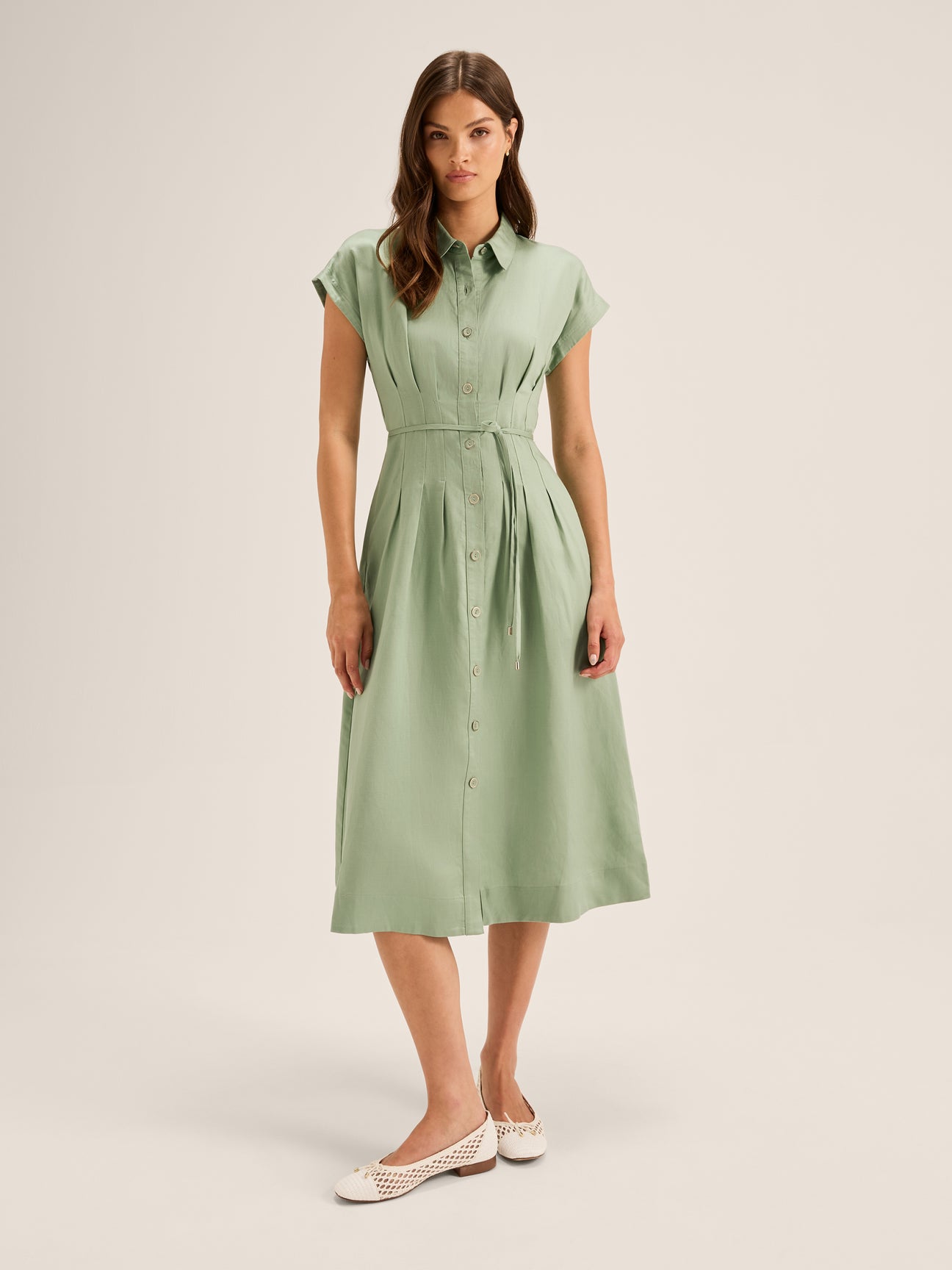 Marine Shirt Dress