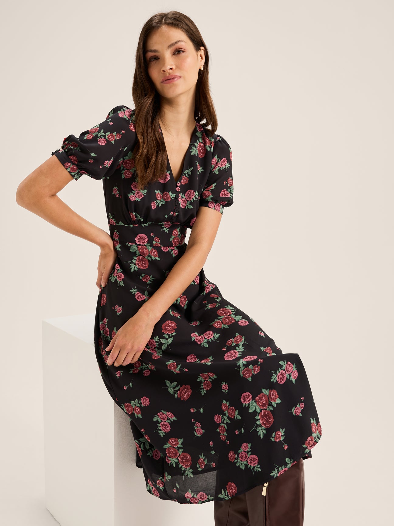 Cameo Midi Dress