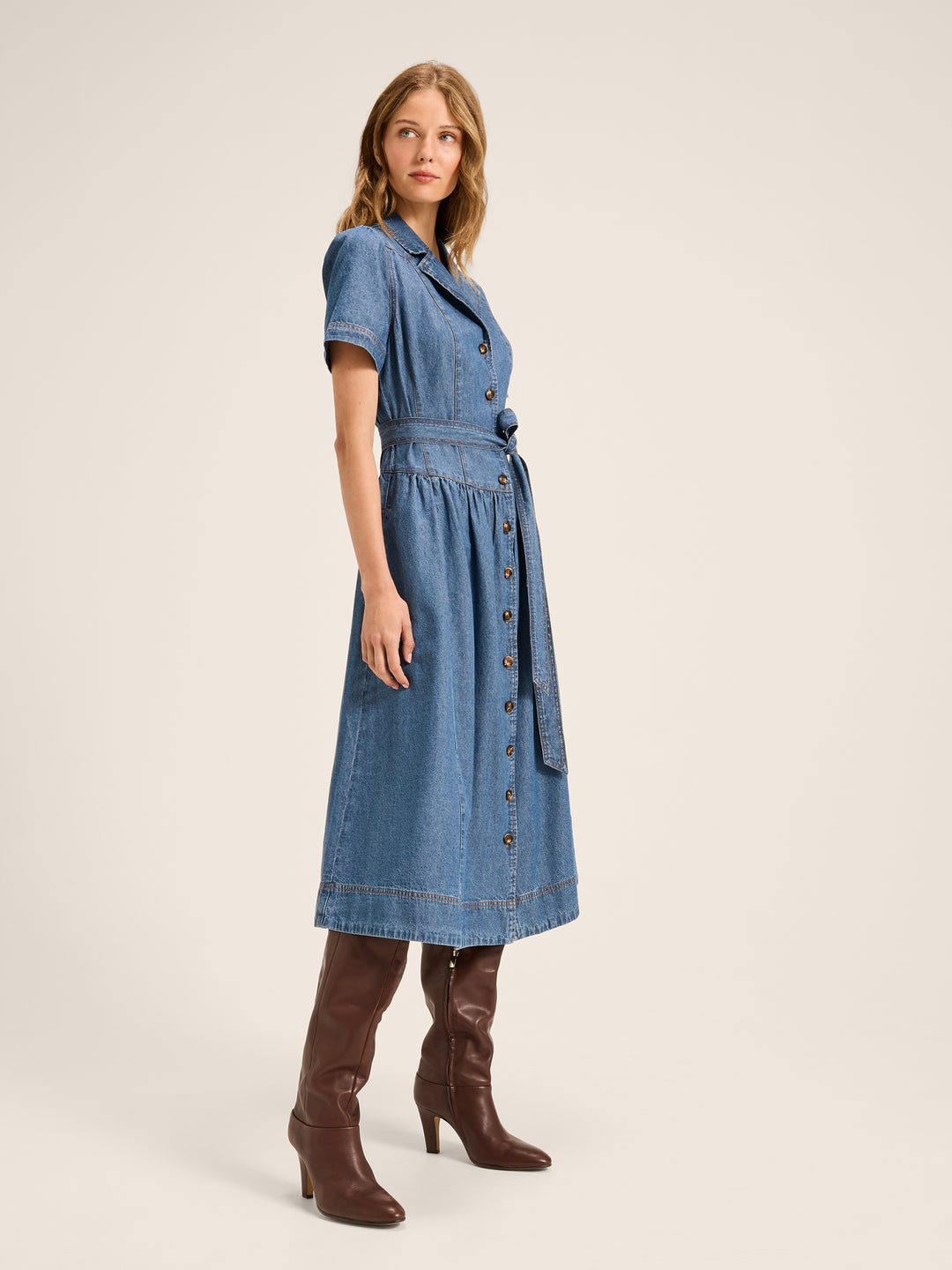 Geneva Shirt Dress