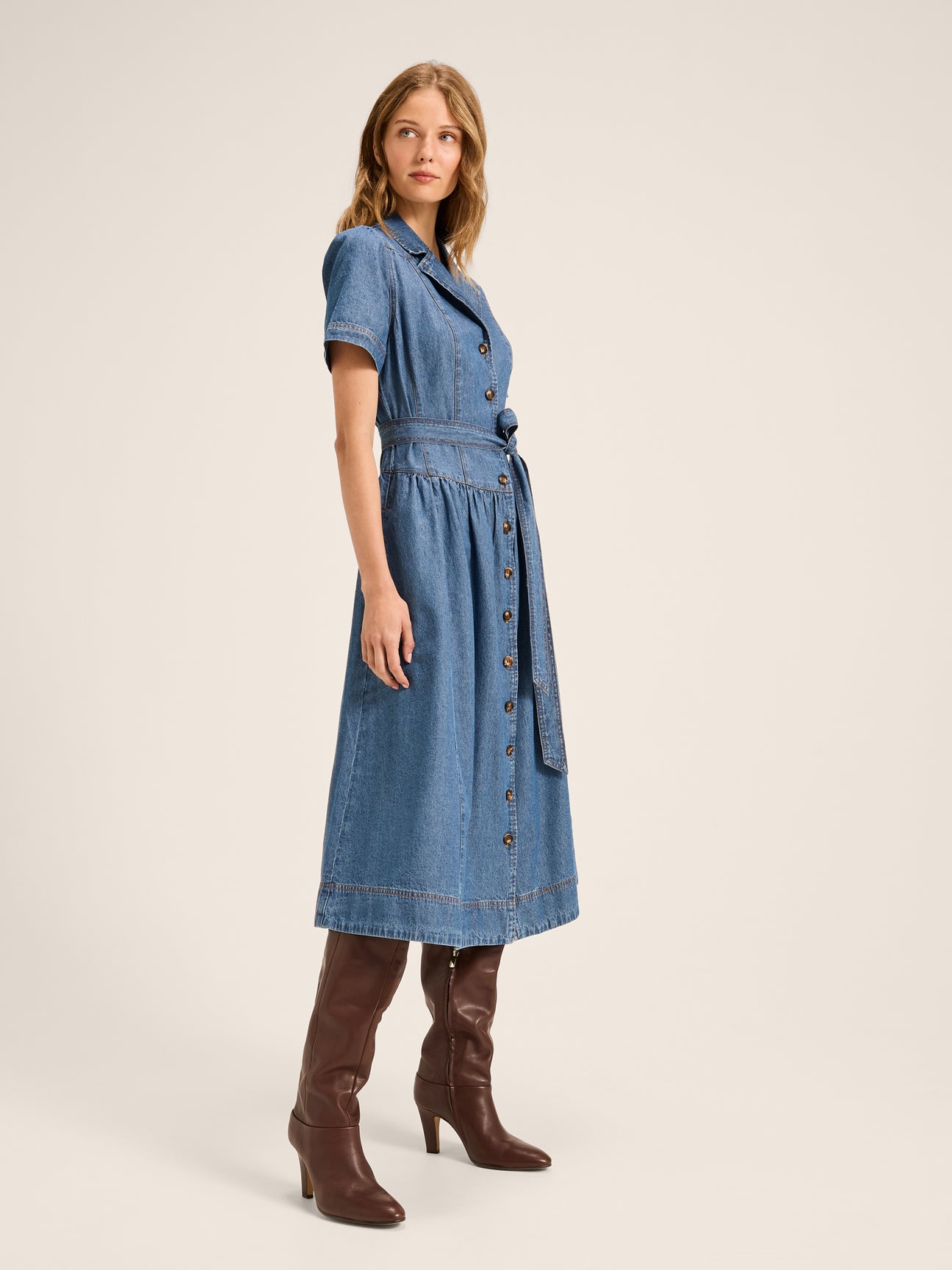 Geneva Shirt Dress