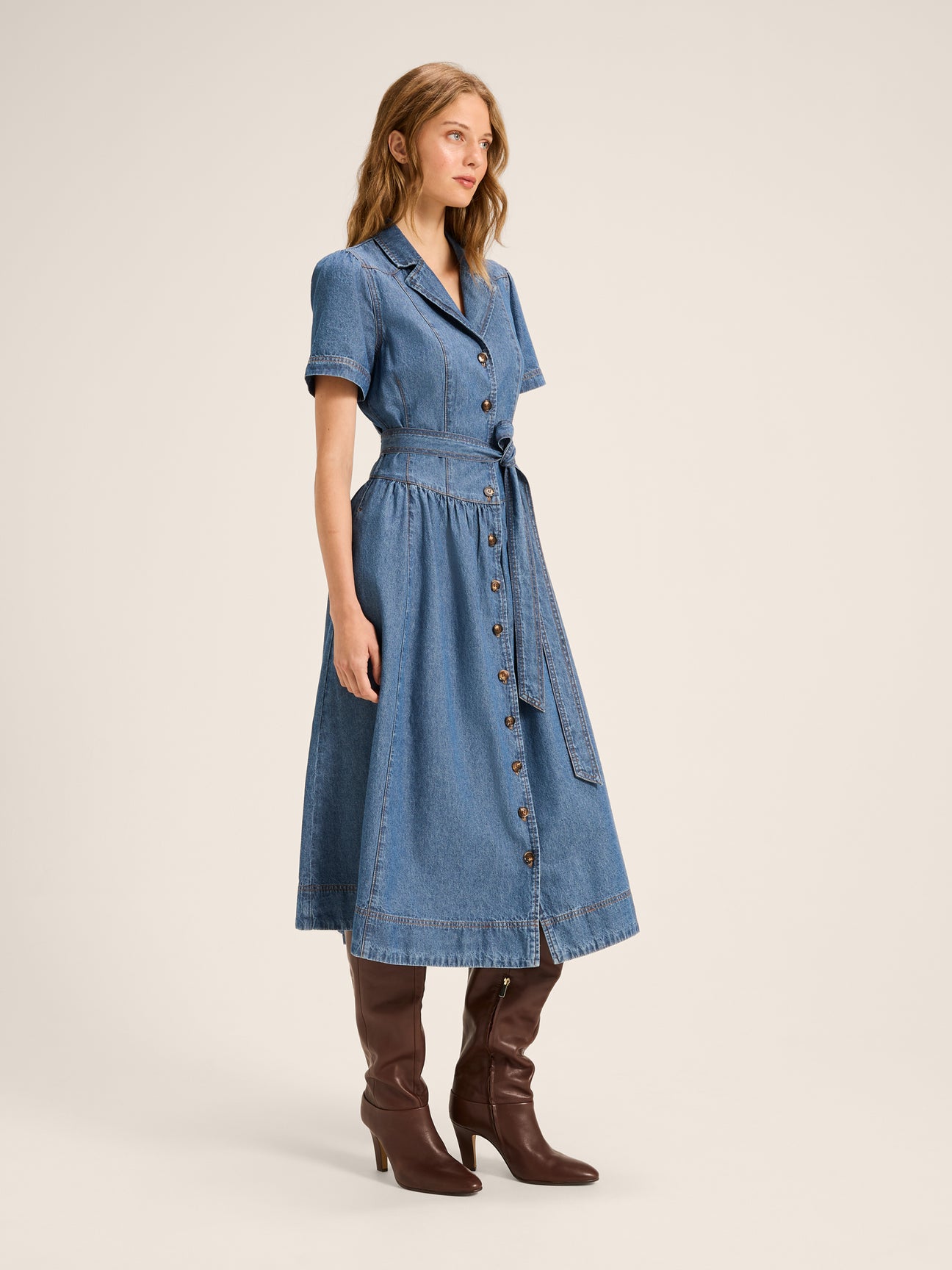 Geneva Shirt Dress