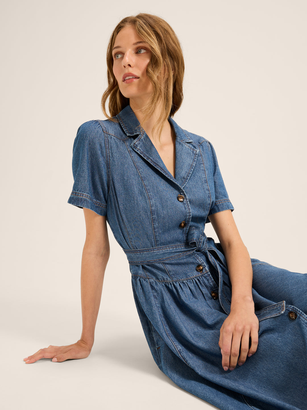 Geneva Shirt Dress