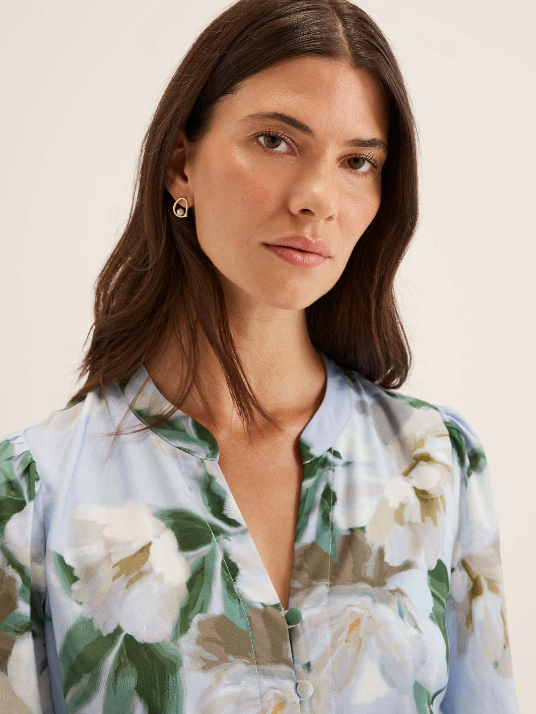 Magnolia Shirt Dress