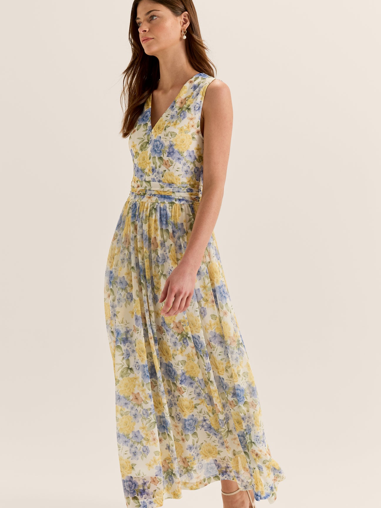 Elba Mesh Maxi Dress