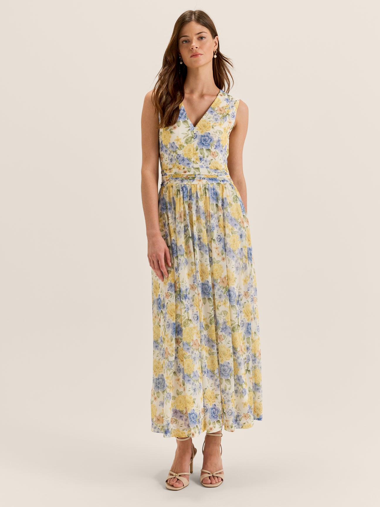Elba Mesh Maxi Dress