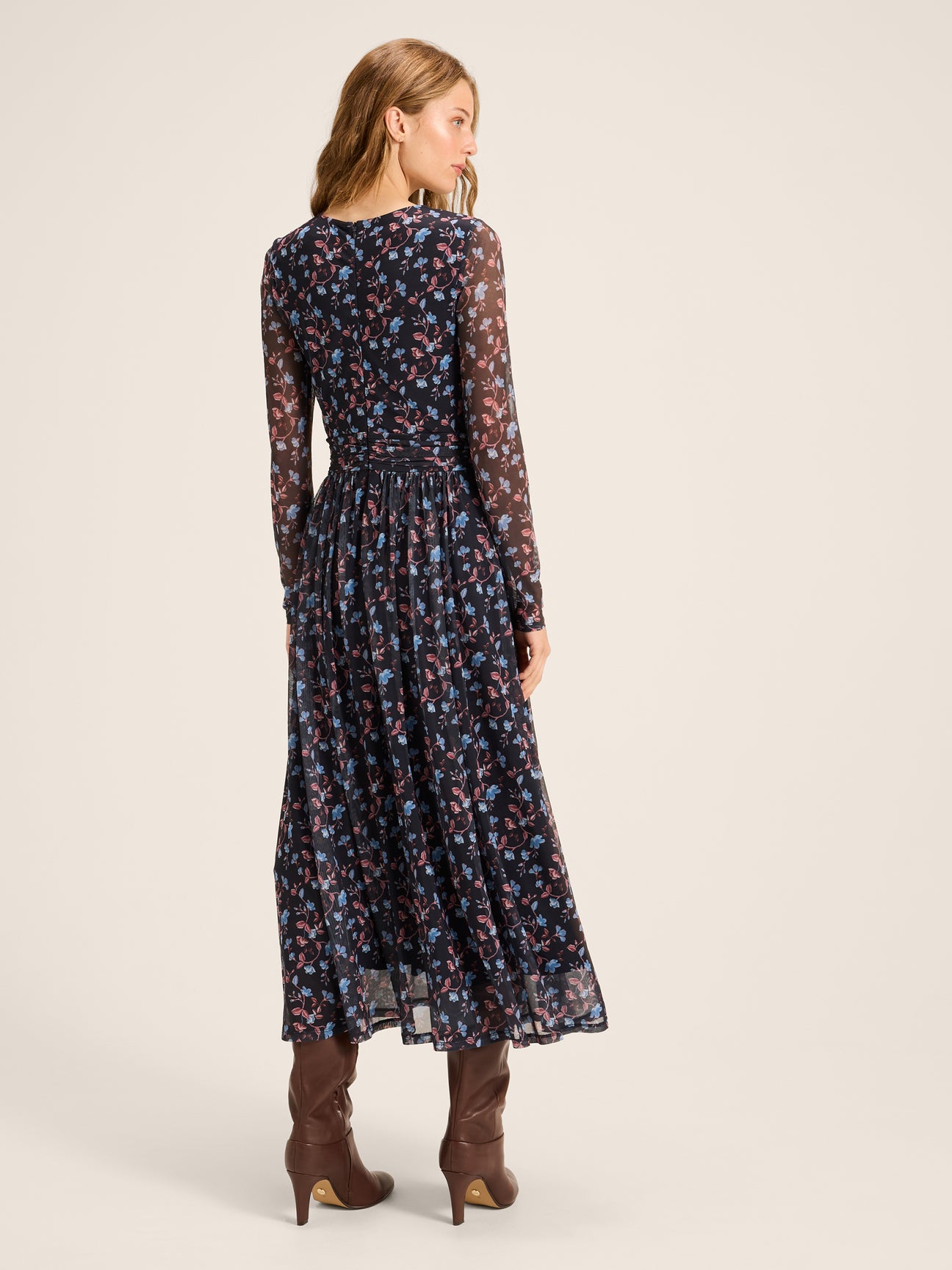 Rosewood Mesh Dress