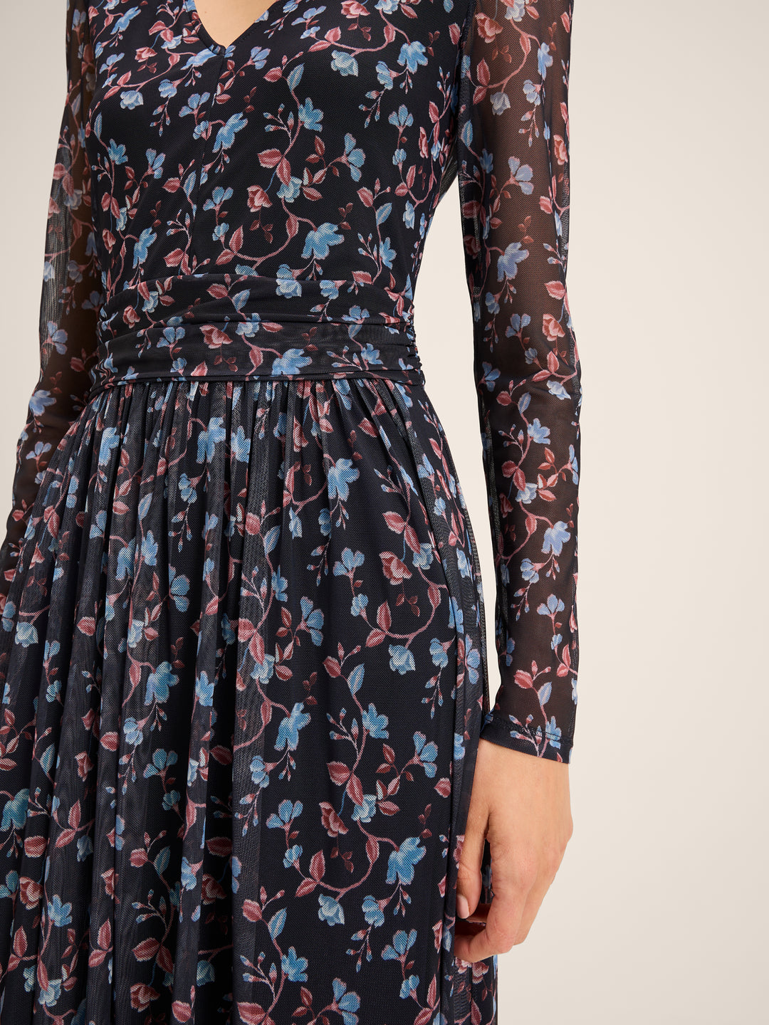 Rosewood Mesh Dress