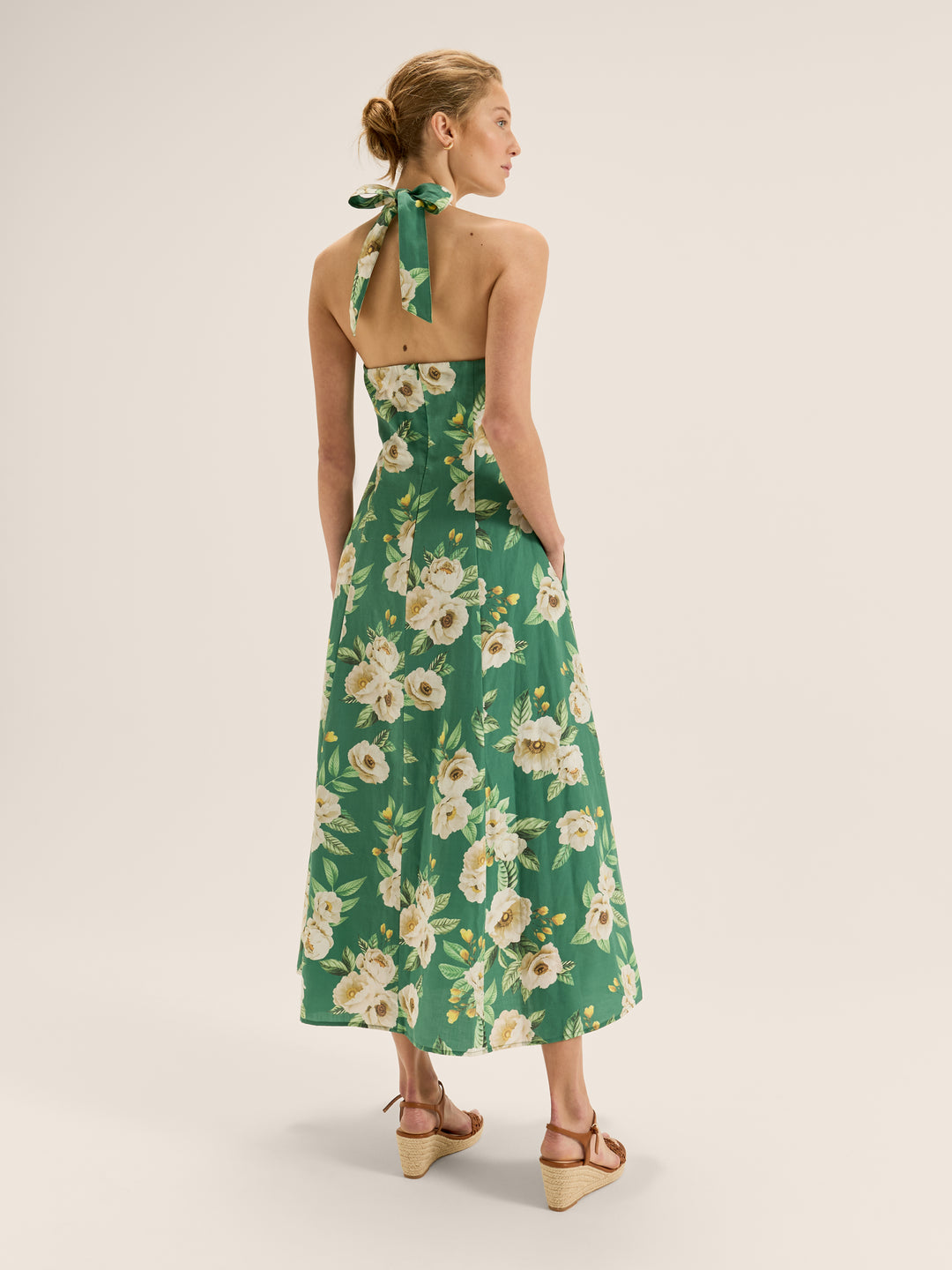 Peony Halter Dress
