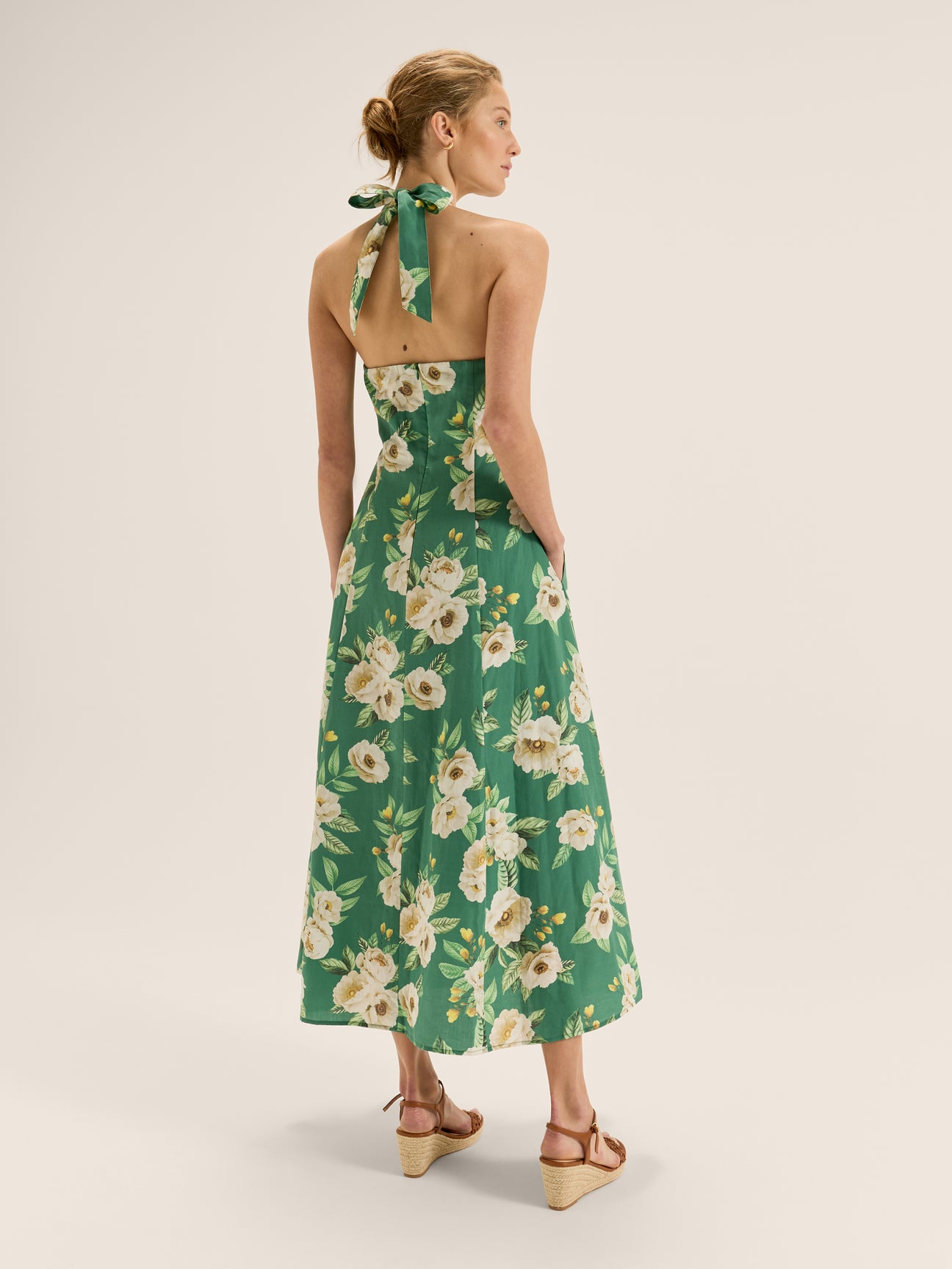 Peony Halter Dress