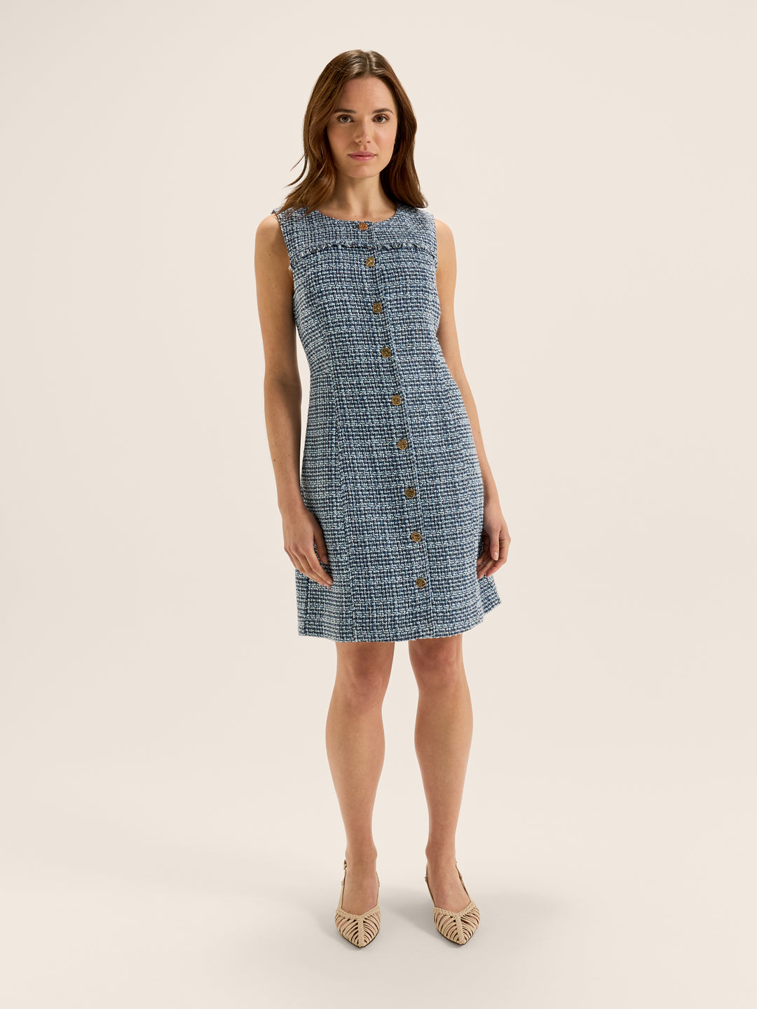 Anais Tweed Dress