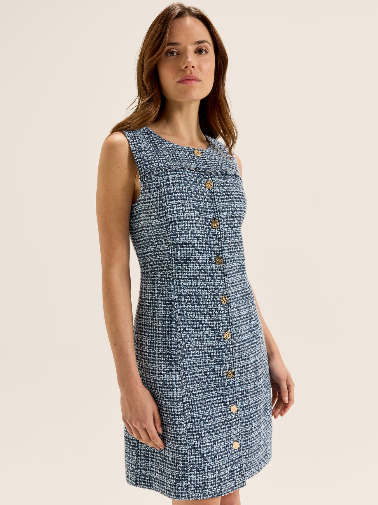 Anais Tweed Dress