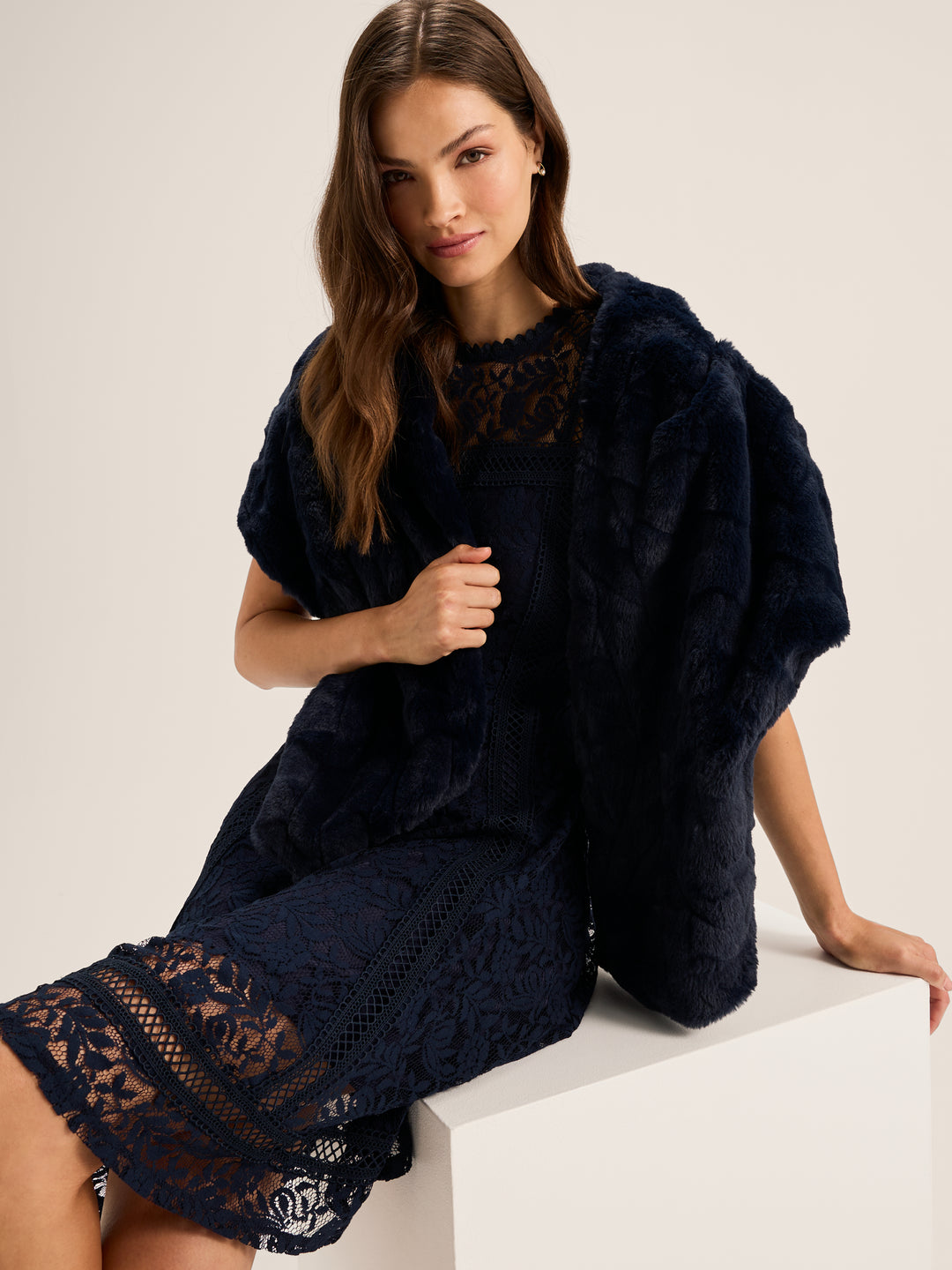 Sovereign Faux Fur Stole