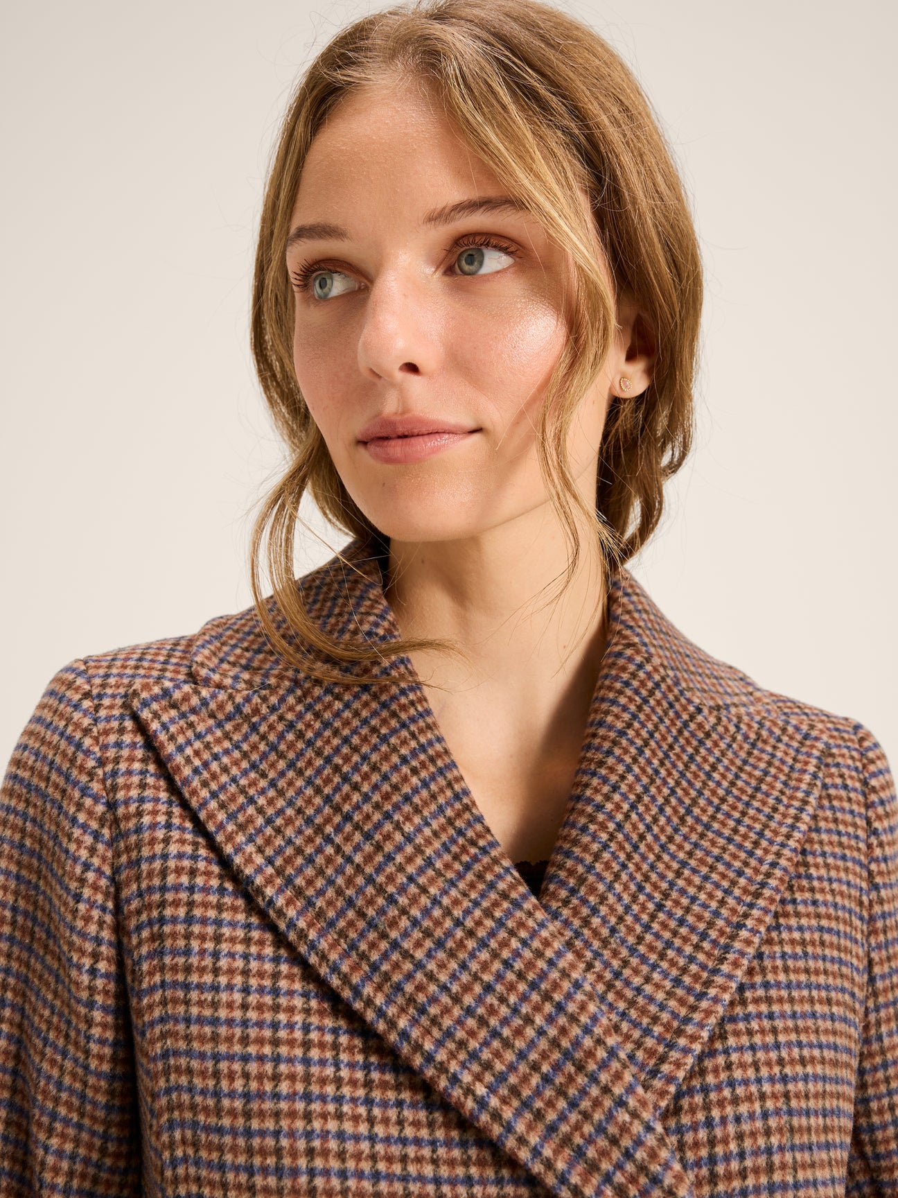 Bergman Check Coat
