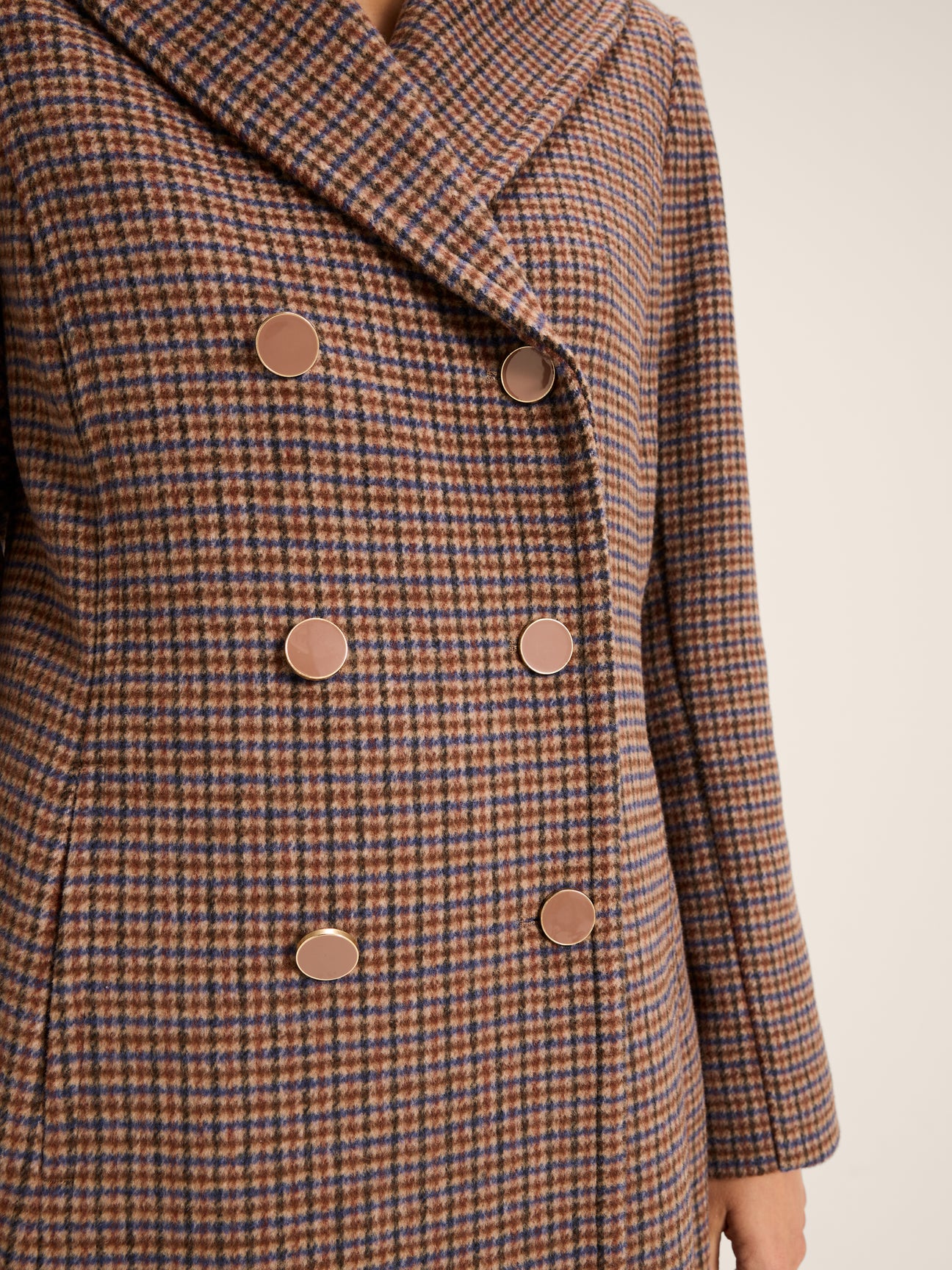 Bergman Check Coat