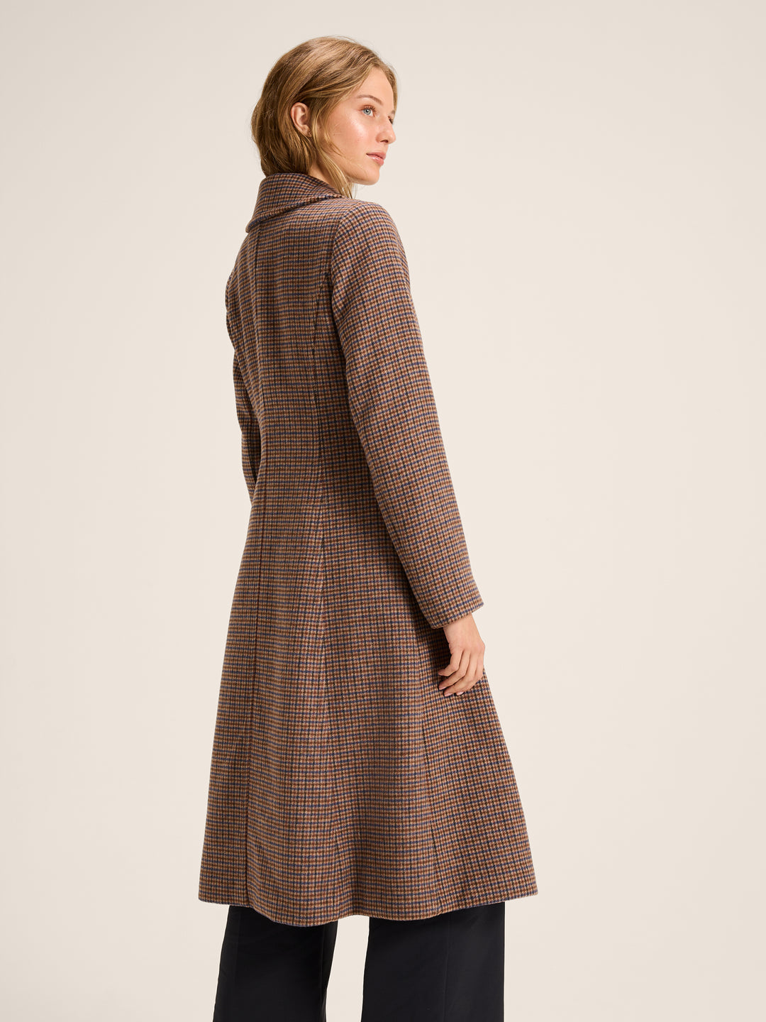 Bergman Check Coat